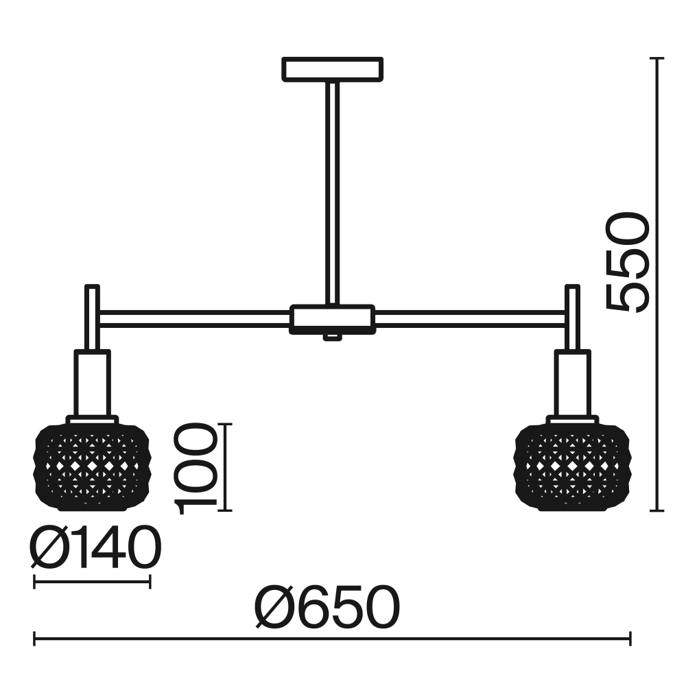 Потолочный светильник Freya FR5366CL-05BS