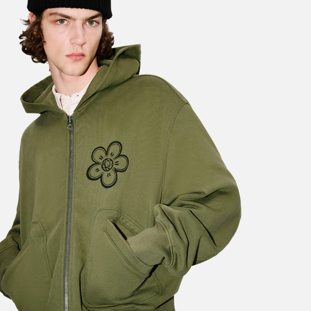 Толстовка Kenzo с капюшоном Futura 2000