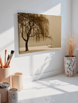 Картина на стену 40 X 50 Зимний пейзаж
