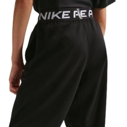Детские теннисные брюки Nike Kids Pro Dri-Fit Fleece - black/white/white