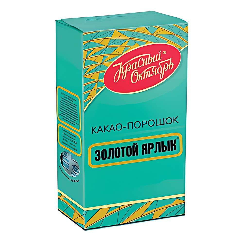 Какао порошок Золотой ярлык 100г К/О, шт