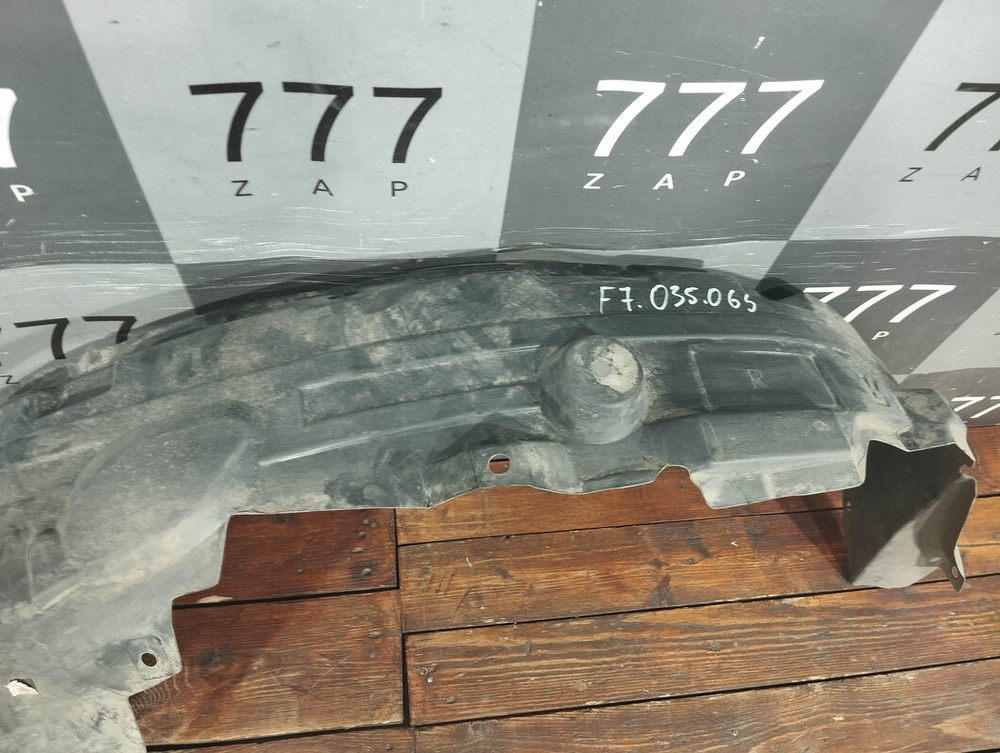Подкрылок передний правый Haval F7 1 19-24 Б/У Оригинал 5512103XKQ00A