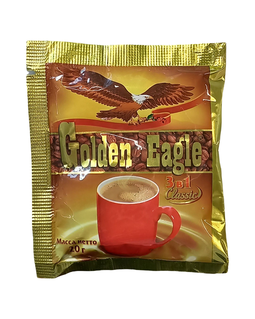 Кофе Golden Eagle 3в1 Classic 20г