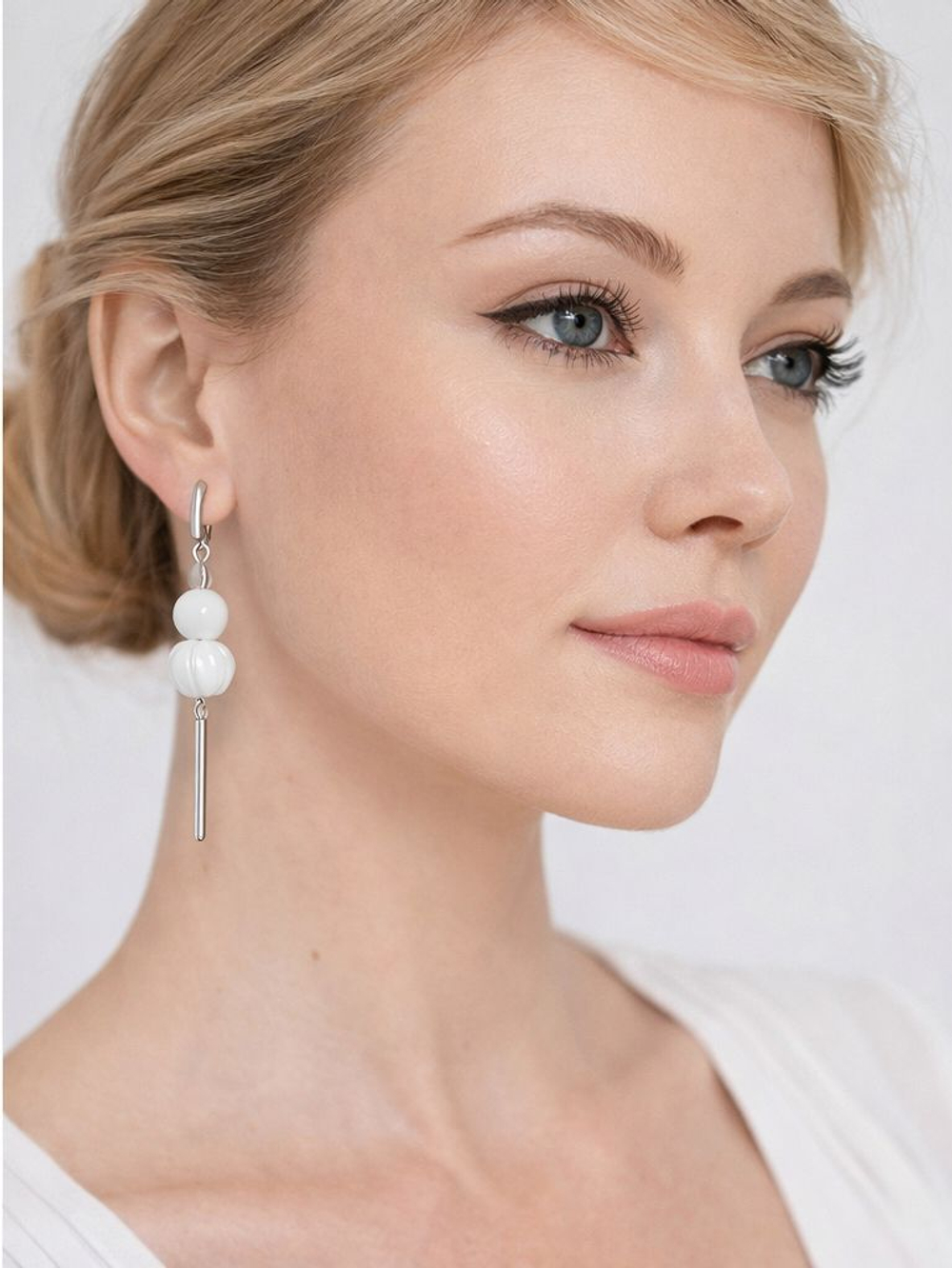 Серьги из муранского стекла