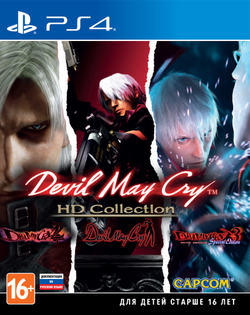 Devil May Cry HD Collection (диск для PS4, полностью на английском языке)