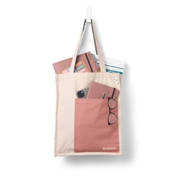 Eko Çanta \ Сумка \ Bag Bookaroo Tote Bag - Blush &amp; Charcoal