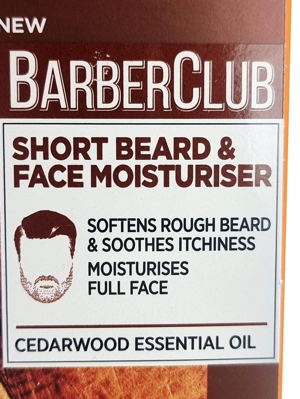 Крем для лица и бороды Barber Club Short Beard & Face 50 мл (Франция)