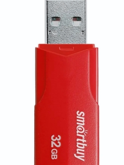 Флеш-накопитель 32 Gb SmartBuy Clue Red