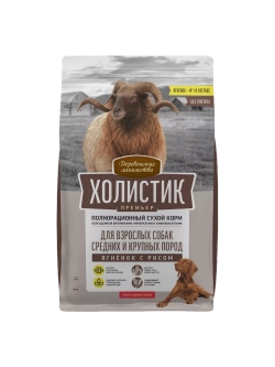 Корм для собак Холистик Премьер Ягненок и рис 2кг