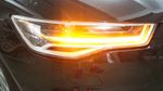 Светодиодные фары для AUDI A6 C7 2015 - 2017 переделка из ксенона в LED Ауди