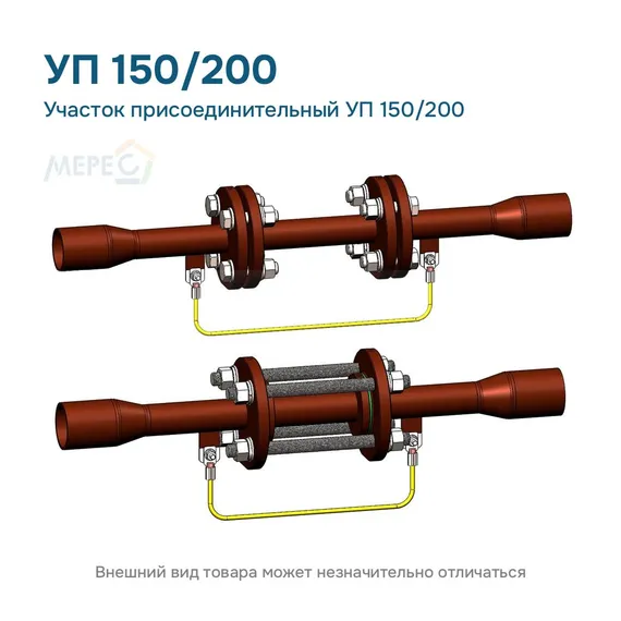 Участок присоединительный УП 150/200