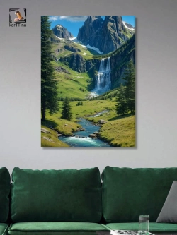 Картина Лазурный поток 50x70см модульная 1шт.