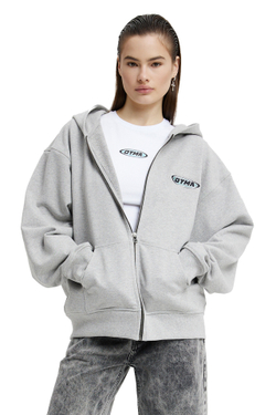 Худи на молнии "GREY"
