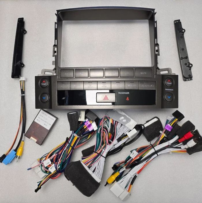 Магнитола для Lexus LX570 2007-2015 - Kuberg QLed, Android 13, Быстрейшая, CarPlay, SIM-слот