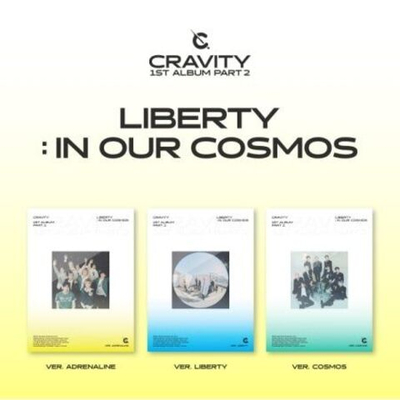 Альбом CRAVITY - LIBERTY : IN OUR COSMOS 1st Album PART.2 3 Version SET