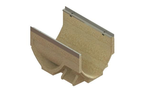 Лоток водоотводный CompoMax Drive DN300 H310 V-образный полуметровый