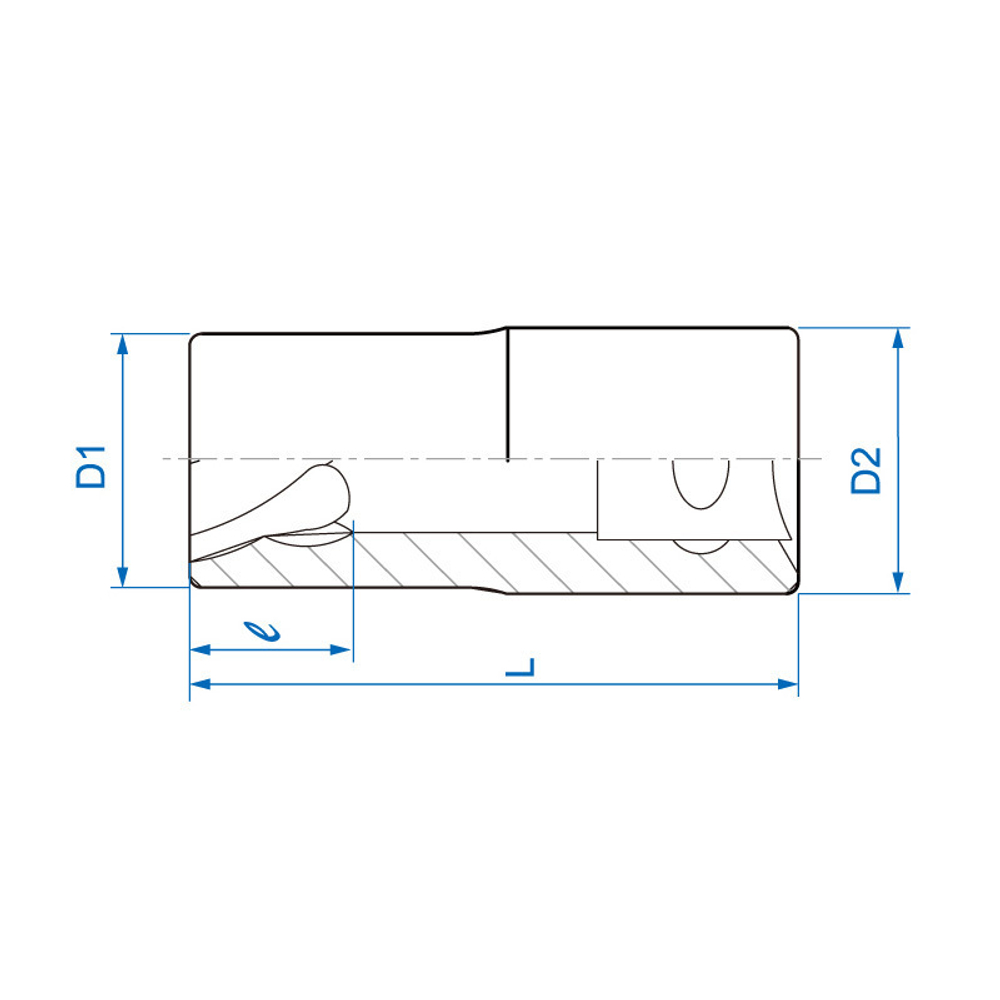 KING TONY (9TD403-10M) Головка для поврежденного крепежа, 10 мм