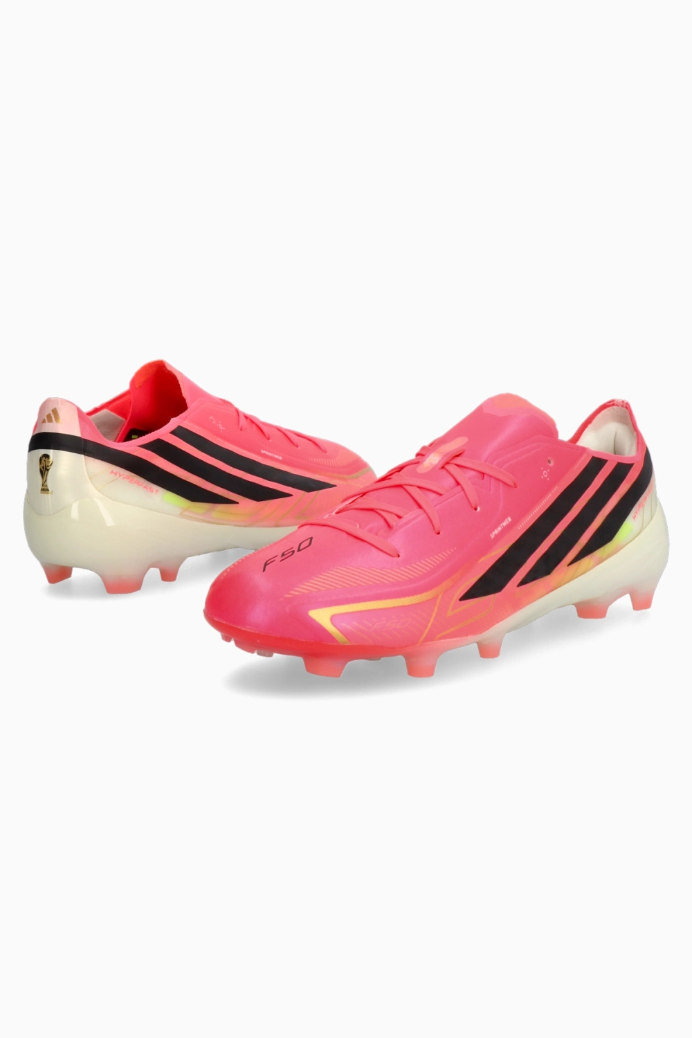 Бутсы adidas F50 Elite Hyperfast FG Junior - розовый
