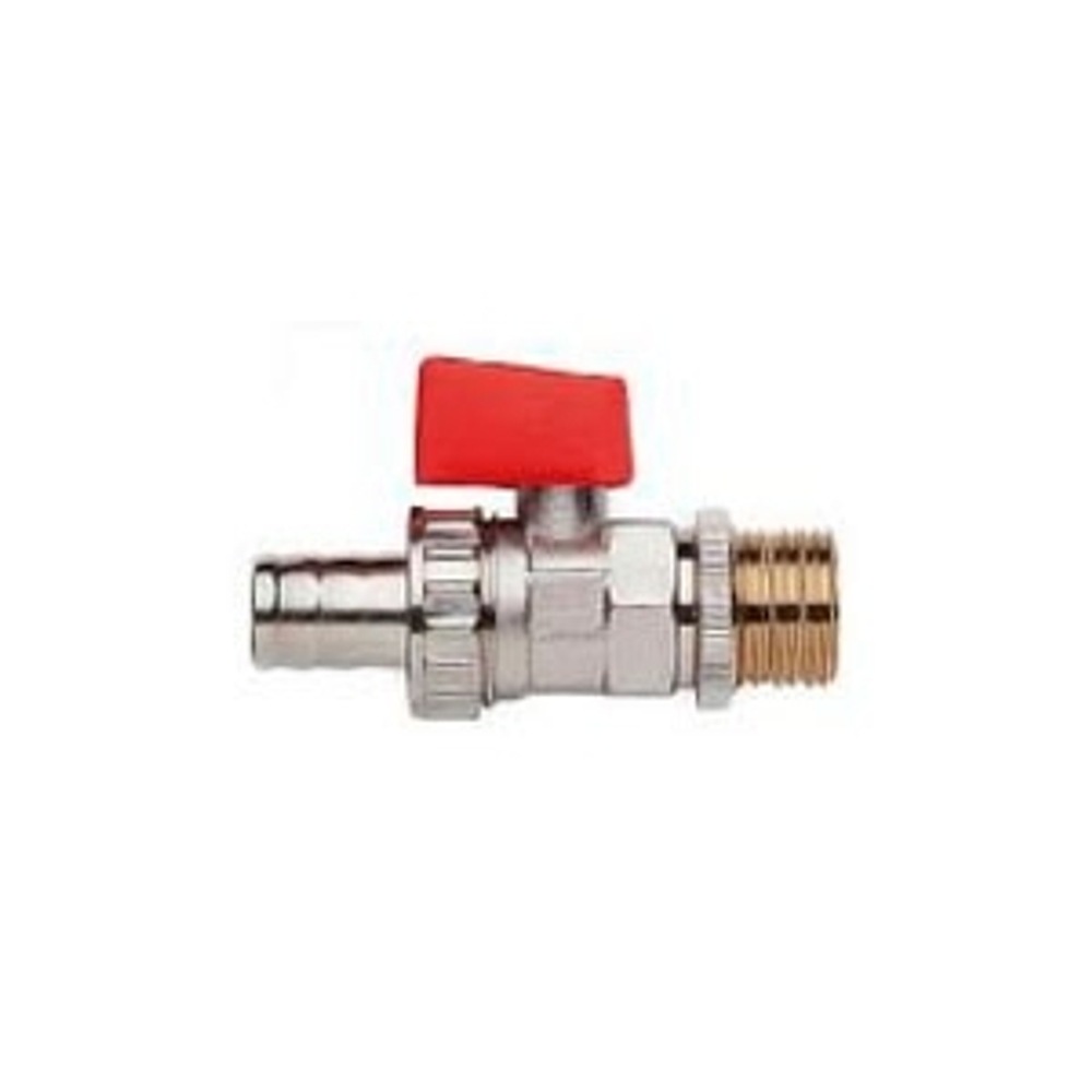 Сливной кран Meibes KFE со штуцером и колпаком, 1/2"