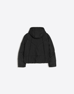 Женская стеганая куртка с капюшоном - BERSHKA