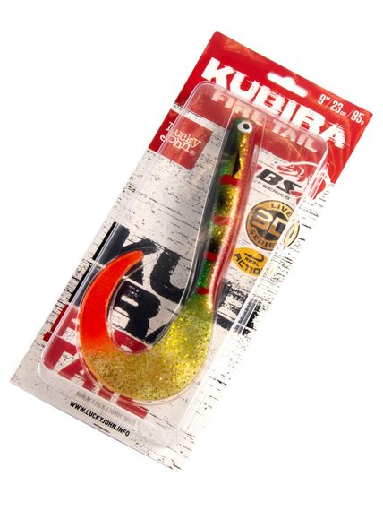 Твистеры LJ 3D BBS Series KUBIRA FIRE TAIL 9,0in (22,86)/PG27 1шт.