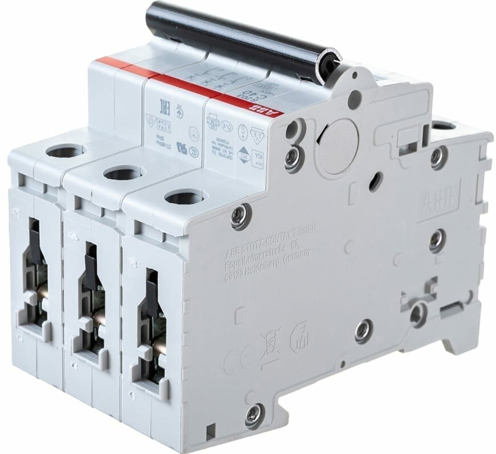 Автоматический модульный выключатель ABB 3п C S203 6кА 40А 2CDS253001R0404