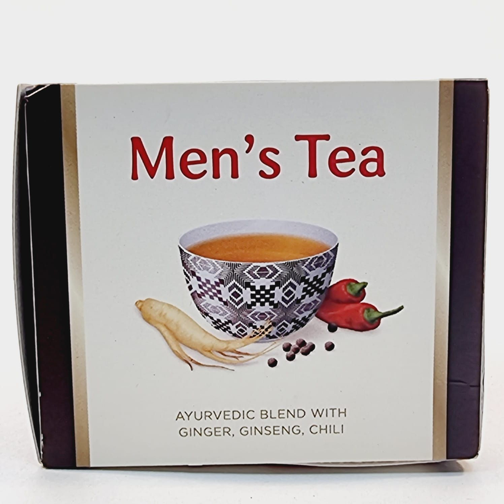 Чай Yogi Tea "Men's Tea" аювердическая смесь "Мужской чай" 17 пакетиков 30.6 г (из Финляндии)