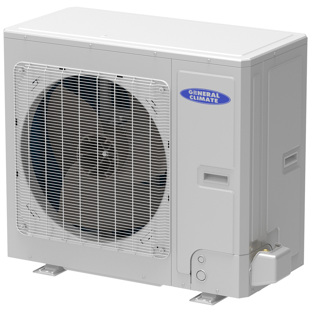 Коммерческая сплит-система кассетного типа General Climate тип F GC-4C48HRF / GU-U48HF
