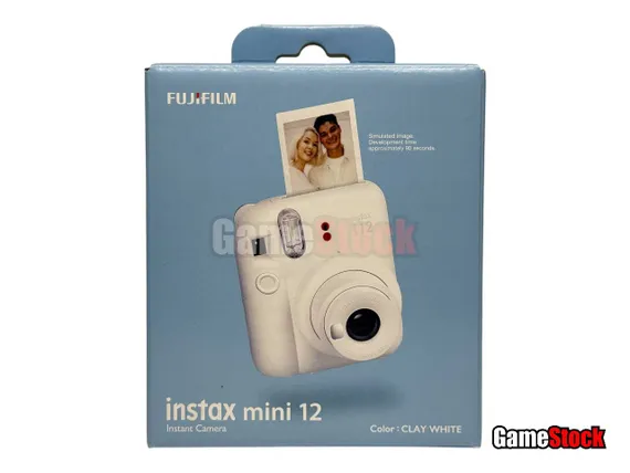 Фотоаппарат моментальной печати Fujifilm Instax Mini 12 Clay White (Б/У) + 9 кадров