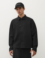 Мужская рубашка boxy fit с длинным рукавом, арт. 3753/711 - BERSHKA