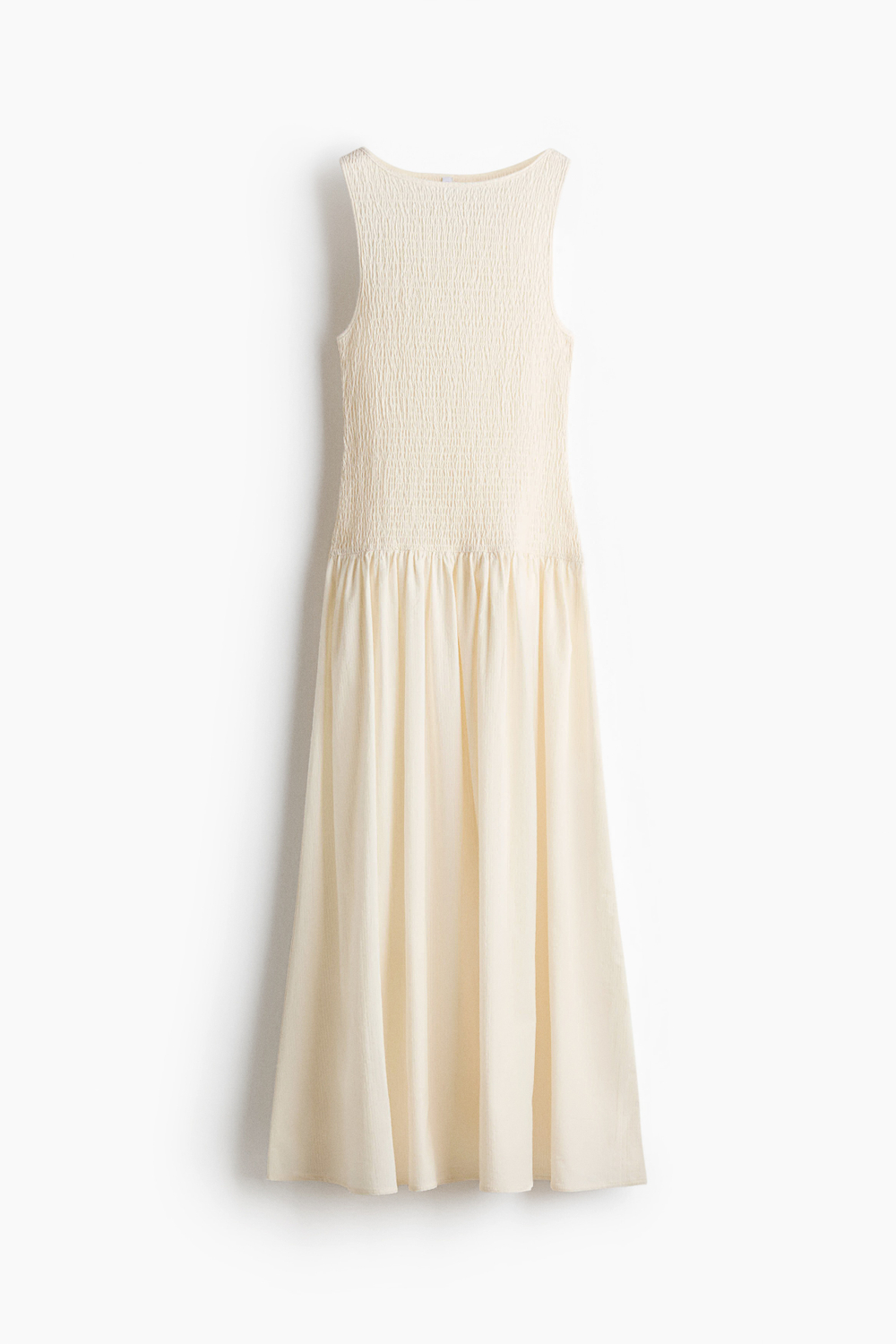 Платье из гофрированной ткани со сборками - H&M