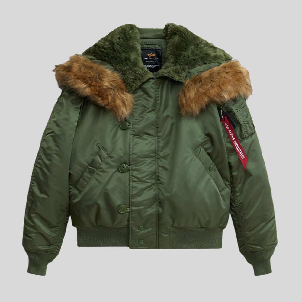Парка Alpha Industries N-2B Sage Green (Зеленая)