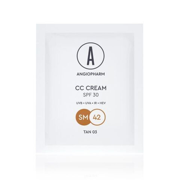 ANGIOPHARM CC-КРЕМ SPF 30, 03 Tan, 3 МЛ | CC CREAM SPF30