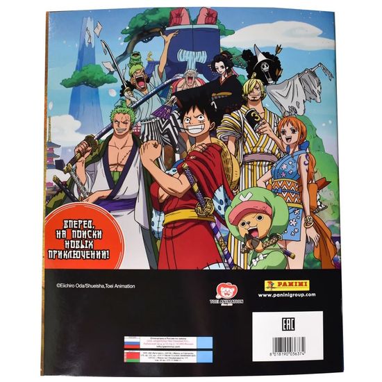 Альбом для наклеек Panini. ONE PIECE Ван Пис Большой куш