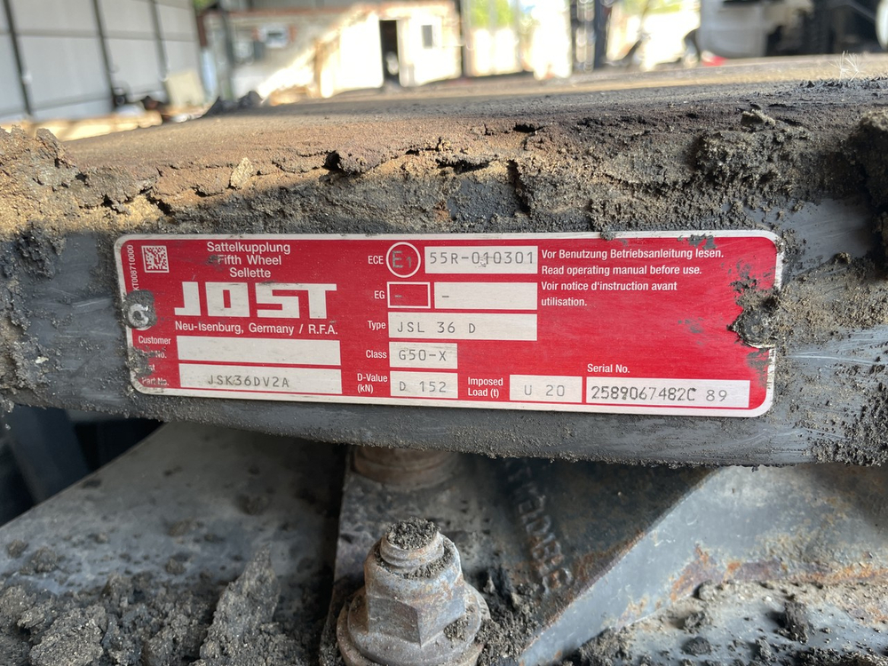 Седло JOST 150мм