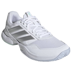 Женские теннисные кроссовки Adidas GameCourt 3 W - cloud white/silver metallic/ice blue