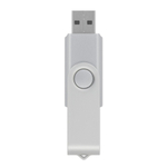 Флешка 128-GB USB-2.0 MIREX SWIVEL SILVER