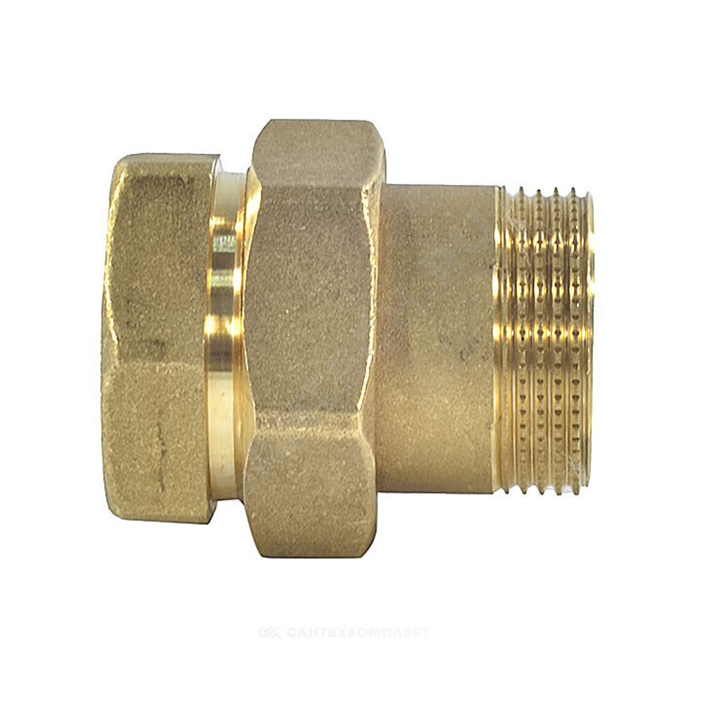Соединитель латунь американка Ду 32 (1 1/4") прямой ВР/НР R18SP Giacomini R18SPY006