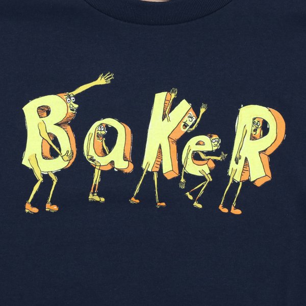 Футболка Baker Dance Tee (navy) артикул: - купить в магазине Дайс