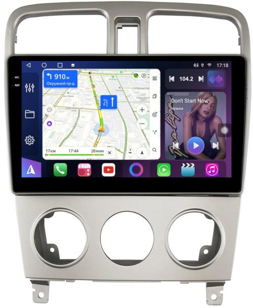 Магнитола для Subaru Forester 2 2002-2007 - FarCar S400-TS18 монитор 9.5" QLED на Android 14, CarPlay, 4G SIM-слот