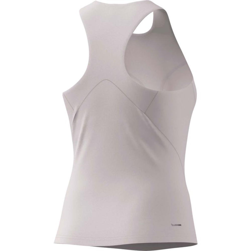 Женский теннисный топ Adidas Silver Y-Tank - distilled pink