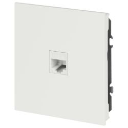 Розетка ЭРА Arktik 16-3107-08 информационная RJ45 белый матовый | Эра Arktik