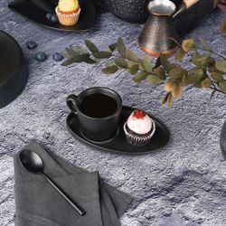 Кофейная пара 100 мл d 6,8 см h6 см Espresso Black Raw Stellar P.L. Proff Cuisine [6]
