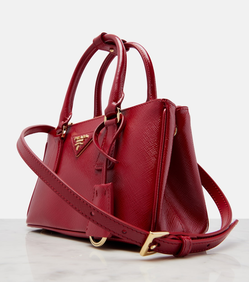 Cумка Prada Galleria Mini Leather Top-Handle "Red"