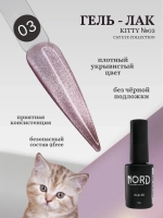 Гель лак магнитный Kitty №03 кошачий глаз 8мл