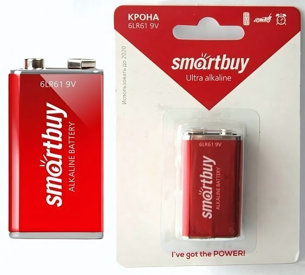 Элемент питания Smartbuy F22 LR BL/1 (комплект 1 шт)