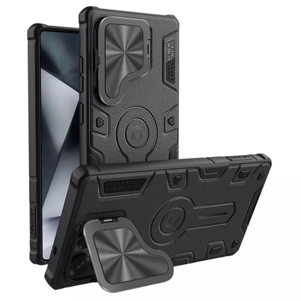 Противоударный чехол с защитой камеры Nillkin CamShield Armor PROP Case для Samsung Galaxy S25 Ultra