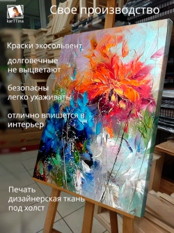 Интерьерная картина "Весенний взрыв", 50х70см 1шт.