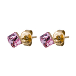 Серьги пусеты Fiore Luna Crystal Pink SWE0127/1 P G