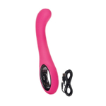 Розовый стимулятор G-точки Coco licious Rechargeable Wand - 21,5 см. (Цвет: розовый)